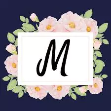 stylish m letter images